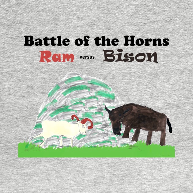 Battle of the Horns - Animal Battle by Kids’ Drawings 